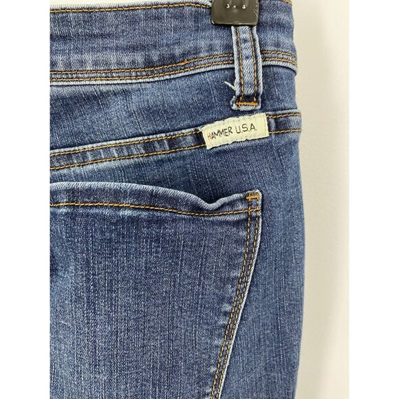 Hammer Jeans Juniors Size 9 Ankle Zip Skinny Jeans Medium Wash Stretchy Mid Rise - Picture 6 of 10